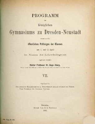 Sur quelques Mazarinades de la Bibliothèque Royale Publique de Dresde