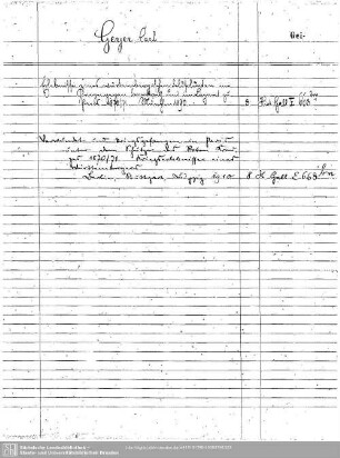 Geier, Carl (Geyer)