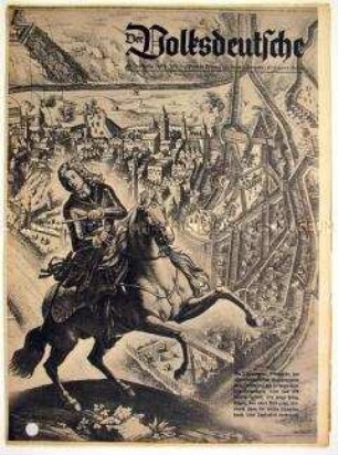 Halbmonatszeitschrift "Der Volksdeutsche" u.a. zum Burgenland