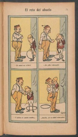 El reto del abuelo - [Cómic]
