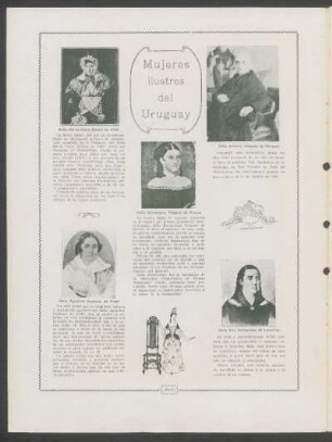 Mujeres ilustres del Uruguay