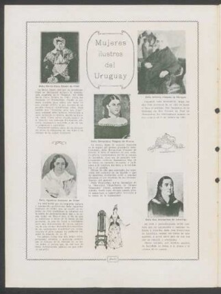 Mujeres ilustres del Uruguay