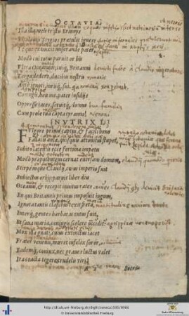 Seneca, Octavia