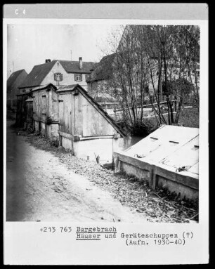Schuppen? Wohnhaus