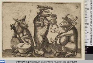Musizierende Tiere