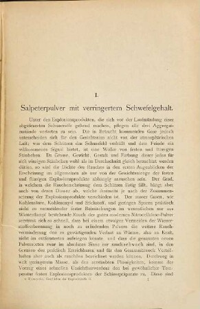 Geschichte der Explosivstoffe, 2. Die rauchschwachen Pulver in ihrer Entwickelung bis zur Gegenwart