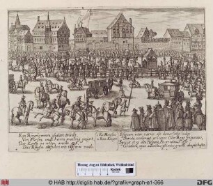 Wahl und Krönung des Kaisers Matthias 1612.