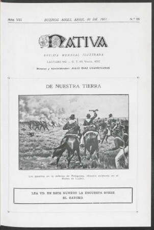 8.1931=Nr. 88: Nativa, 8.1931=Nr. 88