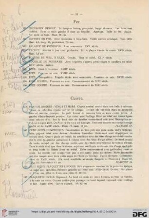 Fer (Nr. 320-330)