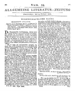 Euripides: Tragoediae. T. 1. Hecuba, Orestes, Phoenissae, Medea. Ad finem manuscriptorum emendatae et brevibus notis, emendationum potissimum rationes reddentibus instructae. Edidit R. Porson et G. H. Schäfer. Leipzig: Fleischer 1807