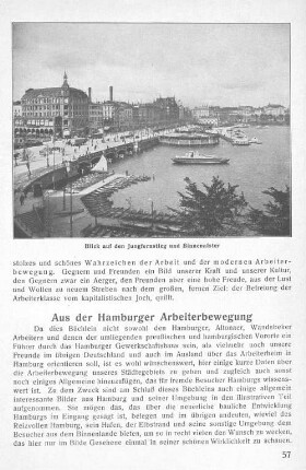 Aus der Hamburger Arbeiterbewegung