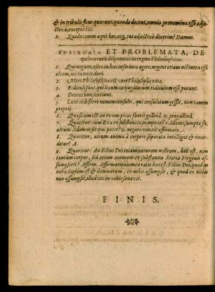 Epeisodia Et Problemata, De quibus varie disputatur in regno Philosophico.