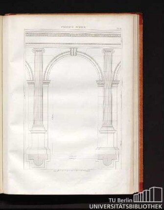 Portique ionique. Pl. 16.