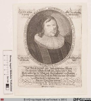 Bildnis Georg Haccius (Hacke)