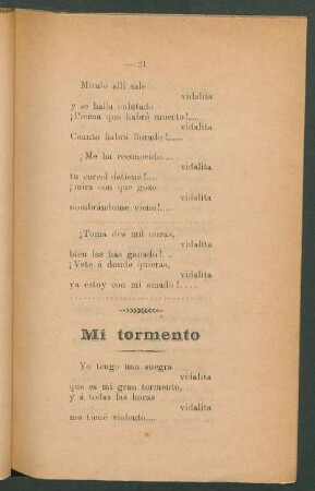 Mi tormento