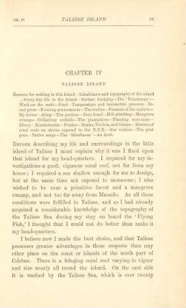 Chapter IV. Talisse Island