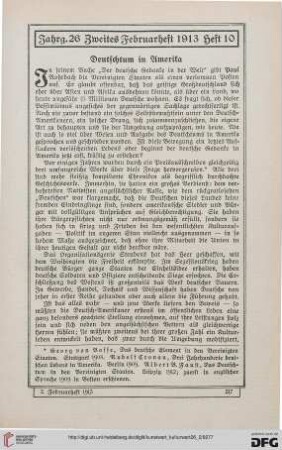 26: Deutschtum in Amerika