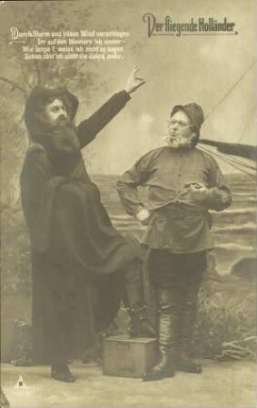 Der fliegende Holländer - Durch Sturm und bösen Wind verschlagen [...]