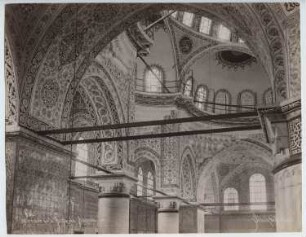 Sultan-Ahmed-Moschee (Blaue Moschee), Istanbul: Innenansicht, Kuppelraum