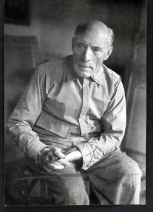 Künstlerporträt Karl Hofer (1878-1955) (1)