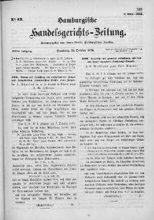 No. 42. 22. Oktober 1870