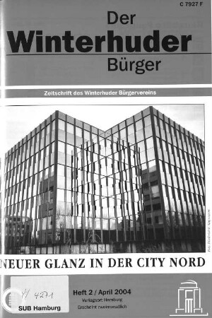 Heft 2 / April 2004 : Zeitschrift des Winterhuder Bürgervereins