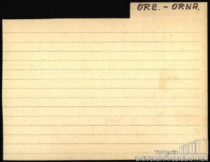 ORE.-ORNA.