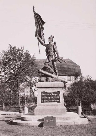 Cunewalde, Kriegerdenkmal für die Gefallenen der Kriege 1866 und 1870/1871