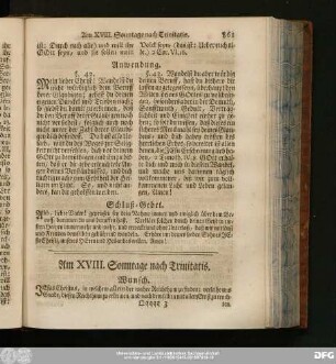 Am XVIII. Sonntage nach Trinitatis.
