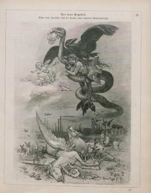 "Der neue Pegasus. Vision eines Idealisten nach der Lectüre eines modernen Musenalmanachs"