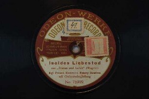 Isoldes Liebestod : aus "Tristan und Isolde" / (Wagner)