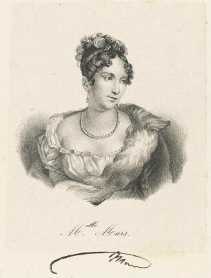 Bildnis der Mademoiselle Mars