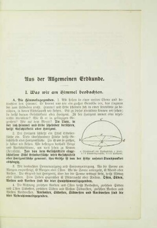 Aus der Allgemeinen Erdkunde