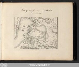 Belagerung von Stralsund im Jahre 1628.