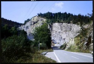Tegernau: Steinbruch bei Tegernau