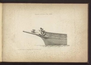 Ornements de la Proue d'une Goëlette.