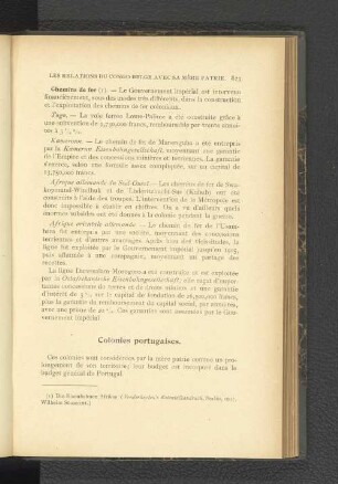 Colonies portugaises.