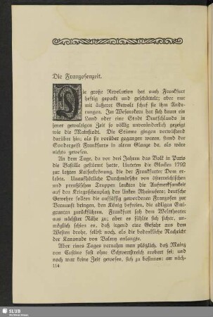 Die Franzosenzeit