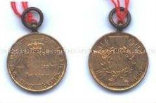 Kriegsdenkmünze 1813-1815 für Kombattanten mit der Jahreszahl 1815