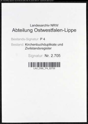 Zivilstandsregister von Pelkum (G 1811). (Gemeinde: Pelkum, Kreis Unna)