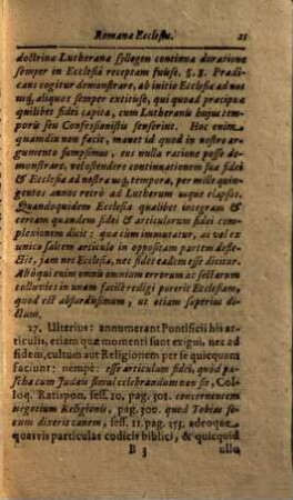 Apostasia Romanæ Ecclesiæ : Ab Antiqua, Apostolica, vereque Christiana puritate salutaris doctrinæ fidei, cultus & Religionis: Ex propria ipsius confessione, unice, luculenter tamen demonstrata Ut Et Ecclesia Romana Non Christiana; Quia Deum veneratur Cultu, a vero Christianismo alieno