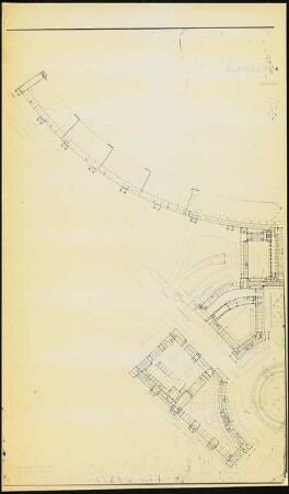 Flughafen Berlin-Tempelhof: Lageplan Grundriss Erdgeschoss 1:500