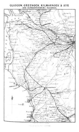 Glasgow, Greenock, Kilmarnock and Ayr, and Dum-Bartonshire Railways.