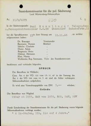Remmlinger, Paul
