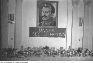 Kindergarten der Landespolizei, Weihnachtsfeier, Dezember 1950