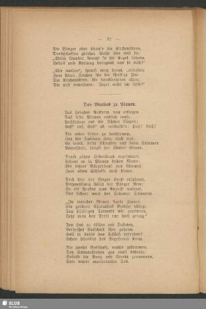 Das Blutbad zu Plauen