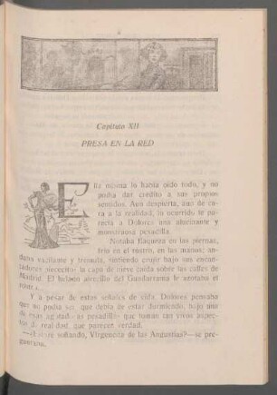 Capítulo XII - Presa en la red