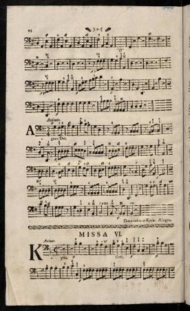 44-50, Missa VI.