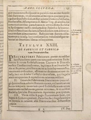 Titvlvs XXIII. De Fabricis Et Fabricarum Procuratoribus.