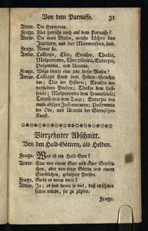 Vierzehnter Abschnitt: Von den Halb-Göttern, als Helden